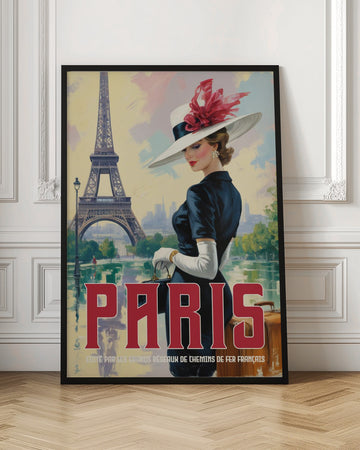 Vintage Paris Glamour | Poster - Room Interior 1