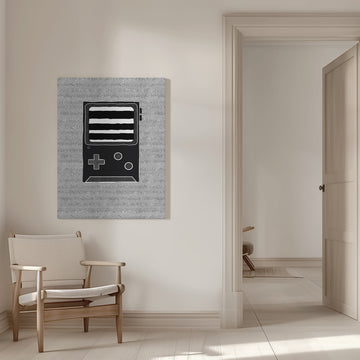 Retro Handheld Gaming Console | Canvas - Room Interior 1