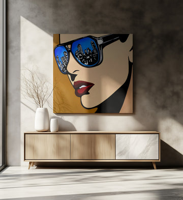 Reflective City Style | Canvas - Room Interior 2
