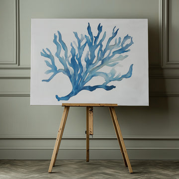 Blue Coral | Canvas - Room Interior 1