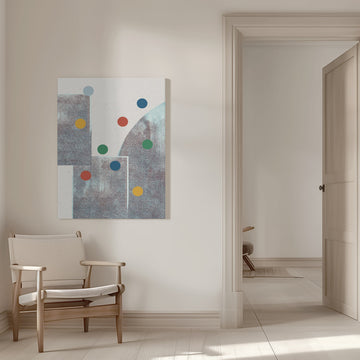Geometric Play | Canvas - Room Interior 1