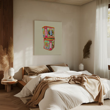 Spanish Paprika Cans | Canvas - Room Interior 2