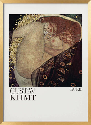 Danae (1907 1908) Poster | Poster - Gold Frame Interior