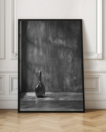 Dark Glass Bottle Still | Poster - Room Interior 1