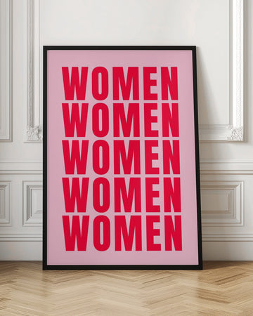 Bold Women Statement | Poster - Room Interior 1