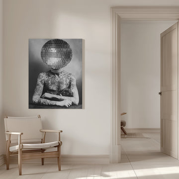 Tattooed Disco Figure | Canvas - Room Interior 1