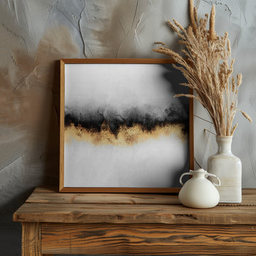 Elegant Abstract Gold | Poster - Room Interior 1