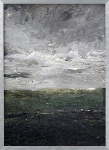 Landscape Study the Heath 1905 | Poster - Silver Frame Interior