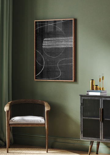 Black 2 | Poster - Room Interior 2