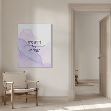The Spirit Lives Forever | Canvas - Room Interior 1