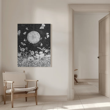 Starry Disco Garden | Canvas - Room Interior 1
