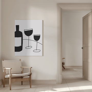 Wine Glasses | Canvas - Room Interior 1