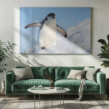 Playful Penguin Slide | Poster - Room Interior 1