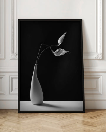 Graceful Peace Lilies Vase | Poster - Room Interior 1