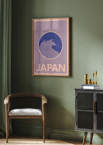 Great Wave of Japan | Poster - Room Interior 2