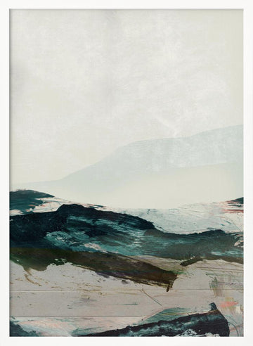 Mountains No2 | Poster - White Frame Interior