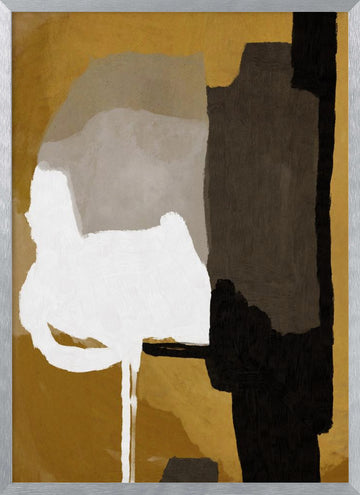 Resting | Poster - Silver Frame Interior