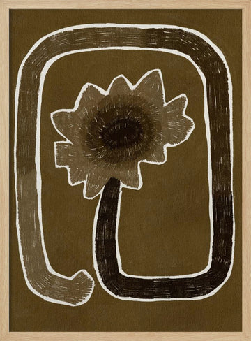 Delicate Bloom 1 | Poster - Wood Frame Interior