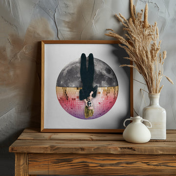 Upside Down Cosmic Disco | Poster - Room Interior 1