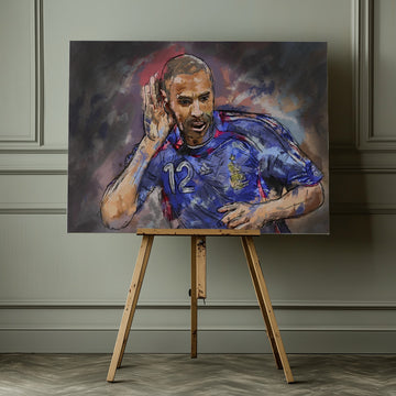 Dynamic Soccer Celebration | Canvas - Room Interior 1