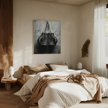 Vintage Boxing Gloves | Canvas - Room Interior 2