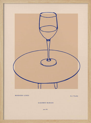 Galeriemaraisno01 | Poster - Wood Frame Interior