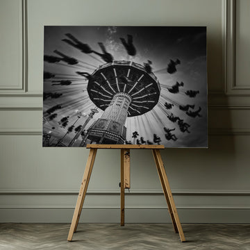 Dynamic Carnival Swings | Canvas - Room Interior 1