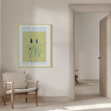 April Showers May Blooms | Canvas - Room Interior 1