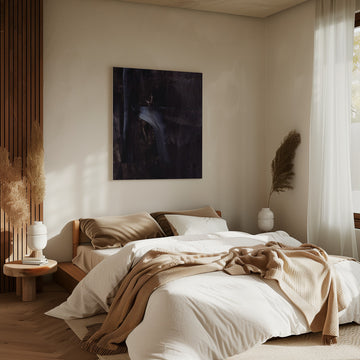 Dark Veil Harmony | Canvas - Room Interior 2