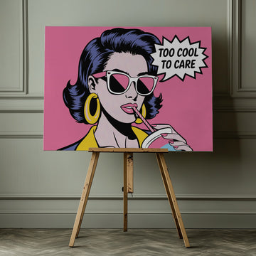 Too Cool Pop Art | Canvas - Room Interior 1