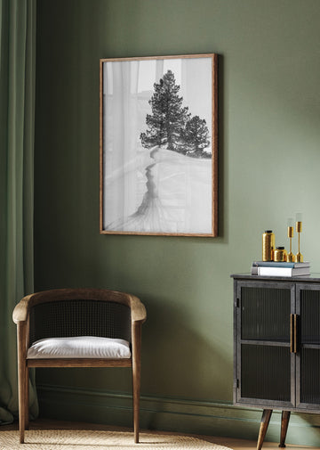 Winter Ridge Pines | Poster - Room Interior 2