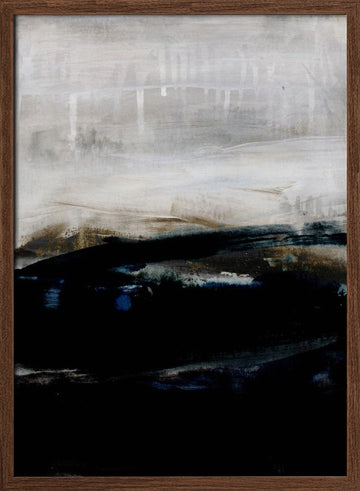 Watercolors 39x | Poster - Walnut Frame Interior
