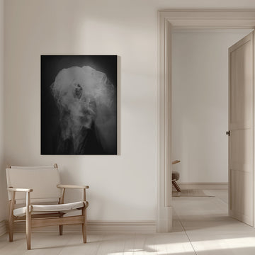 Veiled Ethereal Woman | Canvas - Room Interior 1