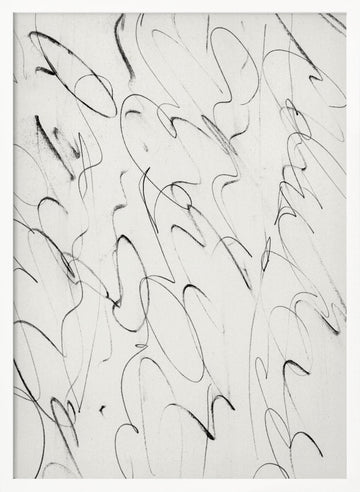 Script | Poster - White Frame Interior