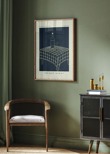 Fridaynightno02 | Poster - Room Interior 2