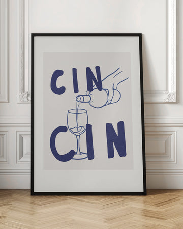 Cheers in Blue | Poster - Room Interior 1