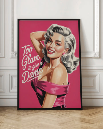 Glamorous Sassy Woman | Poster - Room Interior 1