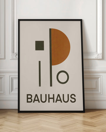 Bauhaus Geometric Shapes | Poster - Room Interior 1