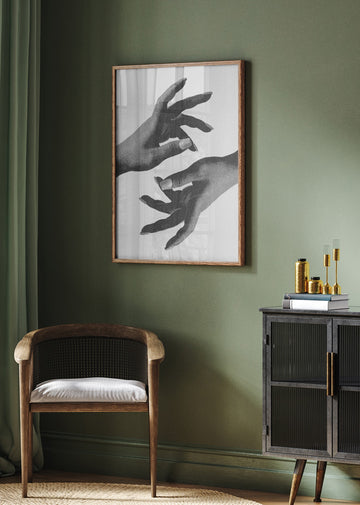 Elegant Hand Gesture | Poster - Room Interior 2