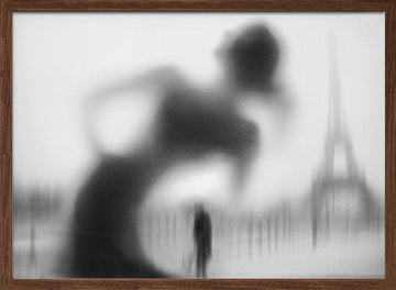Parisian Woman Dream | Poster - Walnut Frame Interior
