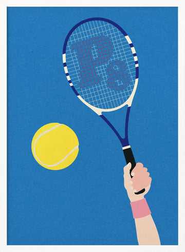Perfect Serve | Poster - White Frame Interior