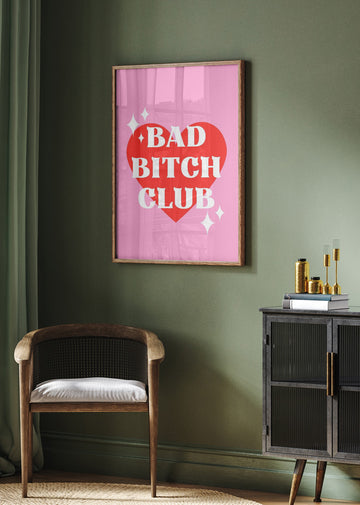 Bad Bitch Club | Poster - Room Interior 2
