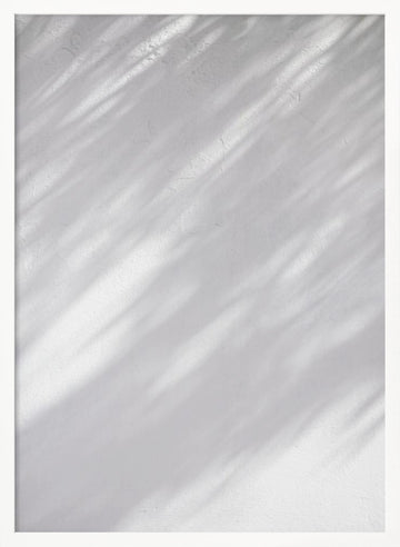Shades of White in Morocco | Poster - White Frame Interior