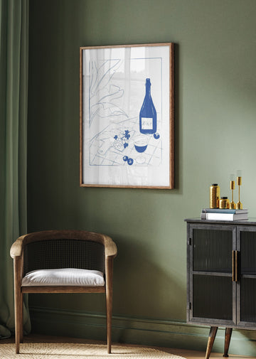Winestilllife | Poster - Room Interior 2