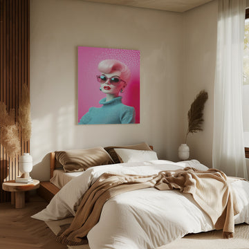 Retro Glamour Shine | Canvas - Room Interior 2