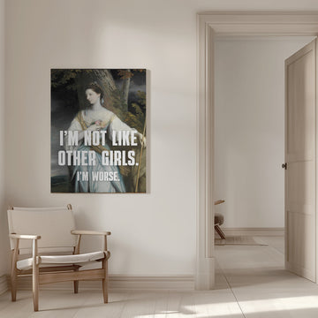Not Like Other Girls | Canvas - Room Interior 1