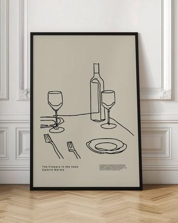 Tabletop Simplicity | Poster - Room Interior 1