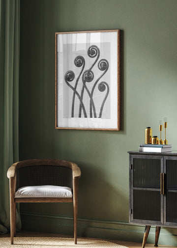 Adiantum pedatum | Poster - Room Interior 2