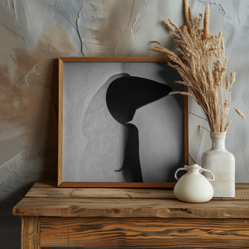 Elegant Hat Shadow | Poster - Room Interior 1