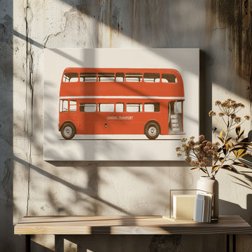 London Double Decker | Canvas - Room Interior 2